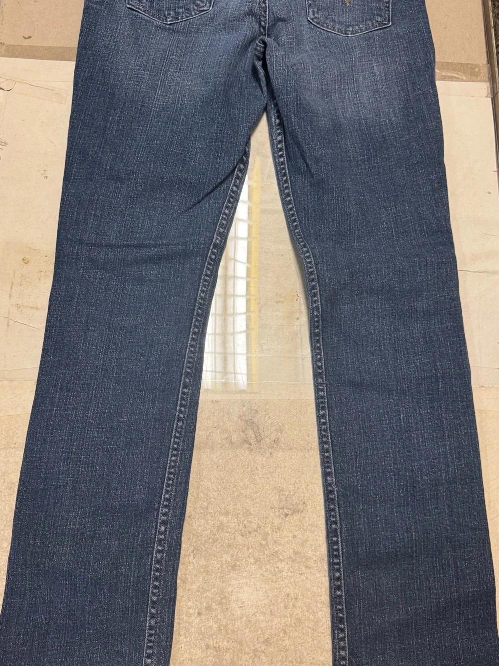 Levi's the original 526 Slender Straight-Leg Jeans — Dark Blue Denim size 6 - Picture 5 of 6